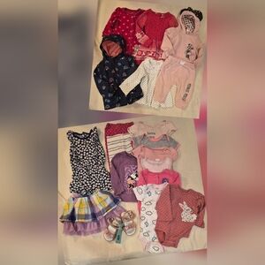 Bundle Of Baby Girls Clothing Size 12 Months